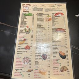 Menu Menu