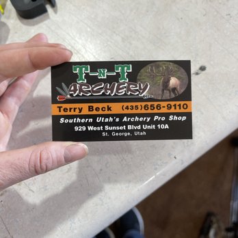 TNT Archery - Business information + Terry's (owner) contact - Sporting Goods Near Me - Saint George, Utah TNT Archery - Business information + Terry's (owner) contact - Sporting Goods Near Me - Saint George, Utah