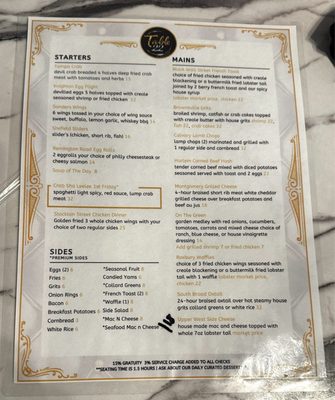 Table 22 by null
