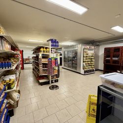Just opening. Brown shelves on right will soon be full of Mexican pastry breads.