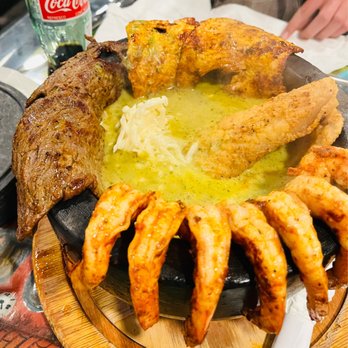 Mariscos Playa Hermosa - Molcajete Caliente (green culichi sauce) - Mexican Near Me - Phoenix, Arizona Mariscos Playa Hermosa - Molcajete Caliente (green culichi sauce) - Mexican Near Me - Phoenix, Arizona