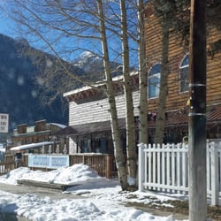 Silverton Grocery - Wintery exterior