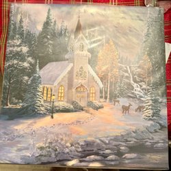 Thomas Kinkade Studios - This is the print that was sent to me in error by sketchy Art Brand Studios (posting as Thomas Kinkade Studios).
