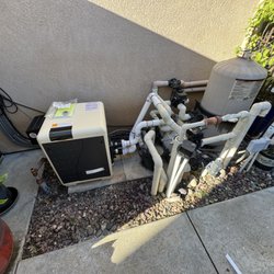 Atkins' Pools - After Heater Replacement