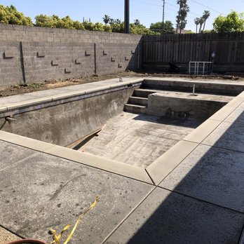 Eclipse Customized Pools - Once the concrete decking was built, it really starting coming together beautifully. - Hot Tub & Pool Near Me