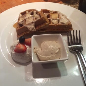 Coolinary - Carrot cake waffle - New American Near Me - Palm Beach Gardens, Florida
