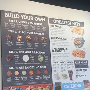 Moe's Southwest Grill - Menu - Tex-Mex Near Me - Davie, Florida Moe's Southwest Grill - Menu - Tex-Mex Near Me - Davie, Florida