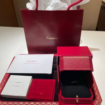 Cartier - Love ring, comp fragrance, travel pouch, certificate of authentication - Jewelry Near Me - Las Vegas, Nevada Cartier - Love ring, comp fragrance, travel pouch, certificate of authentication - Jewelry Near Me - Las Vegas, Nevada