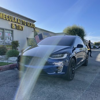Temecula Auto Glass & Window Tinting - Tesla Model X. Front windshield tint with single piece LLumar ceramic tint. Side windows completed as well. - Windshield Installation & Repair Near Me - Temecula, California Temecula Auto Glass & Window Tinting - Tesla Model X. Front windshield tint with single piece LLumar ceramic tint. Side windows completed as well. - Windshield Installation & Repair Near Me - Temecula, California