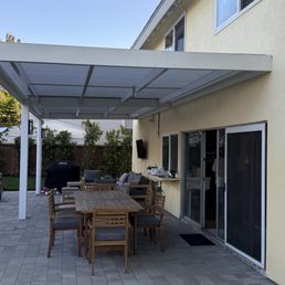 Backyard patio Backyard patio