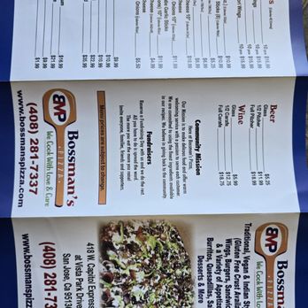 BOSSMAN’S PIZZA - Updated October 2025 - 737 Photos & 575 Reviews - 418 ...