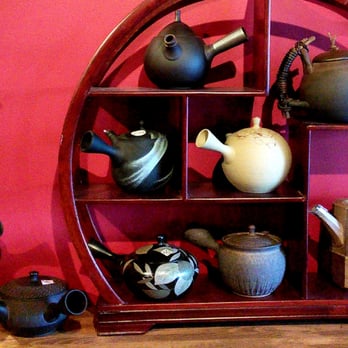 The Naked Leaf - a display of teapots and teapots - Coffee & Tea Supplies Near Me - Calgary, Alberta The Naked Leaf - a display of teapots and teapots - Coffee & Tea Supplies Near Me - Calgary, Alberta