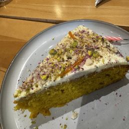Turmeric and orange cake