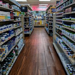 Aisle path to our Pharmacy!