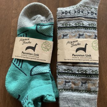 The Blue Alpaca Ranch and Store - A couple pair of our socks - Ranches Near Me - Belfast, Maine The Blue Alpaca Ranch and Store - A couple pair of our socks - Ranches Near Me - Belfast, Maine