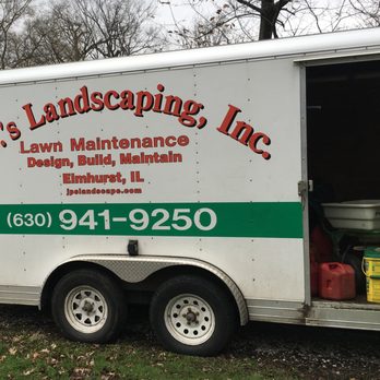 JP's Landscaping - a truck with its door open - Landscaping Near Me - Elmhurst, Illinois