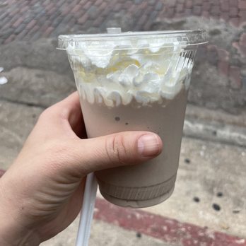 Katz's - A very sad chocolate milkshake - Delis Near Me - Houston, Texas Katz's - A very sad chocolate milkshake - Delis Near Me - Houston, Texas