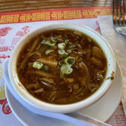 Hot and sour soup Hot and sour soup