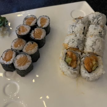 Sushiya - Salmon maki and I don't remember what the other one is - Sushi Bars Near Me - Wichita, Kansas Sushiya - Salmon maki and I don't remember what the other one is - Sushi Bars Near Me - Wichita, Kansas