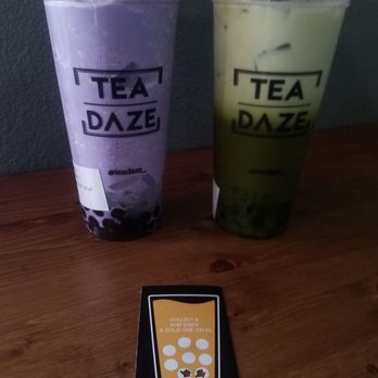 Tea Daze - Taro Smoothie & Matcha Party - Bubble Tea Near Me - Stockton, California Tea Daze - Taro Smoothie & Matcha Party - Bubble Tea Near Me - Stockton, California