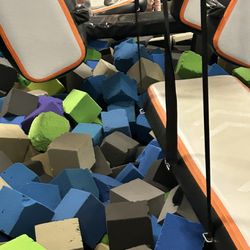 Sky Zone Trampoline Park - Missing strap