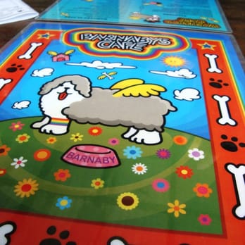 Barnaby's Cafe - Their adorable menu cover - American Near Me - Houston, Texas Barnaby's Cafe - Their adorable menu cover - American Near Me - Houston, Texas