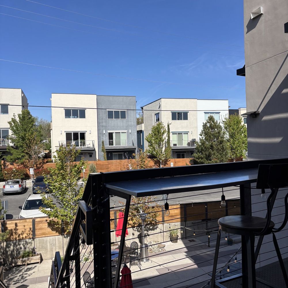 Overlooking courtyard Overlooking courtyard