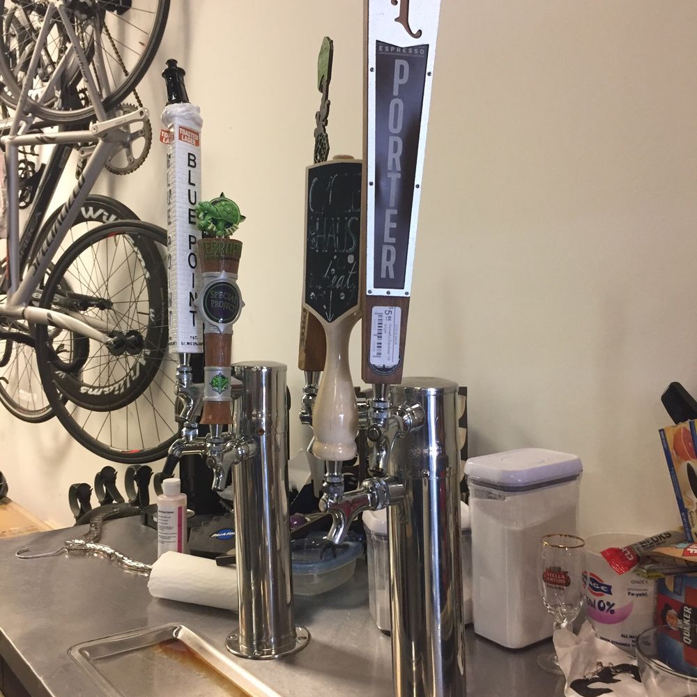 Cycle Haus - Beer on tap for afterwards! - Bike Repair/Maintenance Near Me - Simpsonville, South Carolina