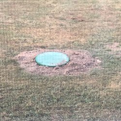 Max Haas Septic Service - The cover of the riser installed on my septic system