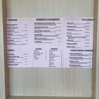 Café La Jefa - Menu as of 12/20/2025 - Coffee & Tea Near Me - Palm Springs, California Café La Jefa - Menu as of 12/20/2025 - Coffee & Tea Near Me - Palm Springs, California