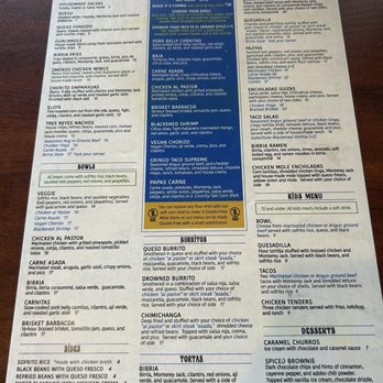 Casa de Tres Reyes - Menu - Mexican Near Me - Des Peres, Missouri