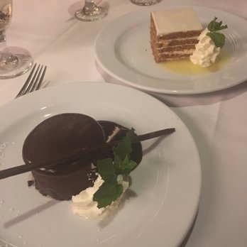 Ocean Prime - Desserts. So pretty! - Seafood Near Me - New York, New York