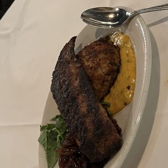 Gabrielle Restaurant - Traiteur Fish w/ crab cake - Cajun/Creole Near Me - New Orleans, Louisiana Gabrielle Restaurant - Traiteur Fish w/ crab cake - Cajun/Creole Near Me - New Orleans, Louisiana