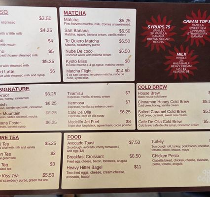 Menu photo 1 Nine Eight Five Coffee San Bernardino, CA Menu photo 1 Nine Eight Five Coffee San Bernardino, CA