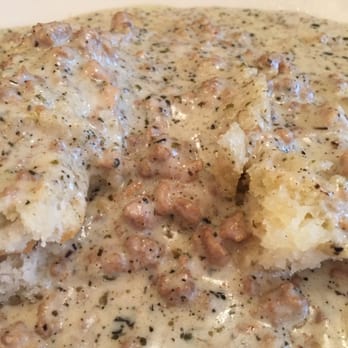 Jacob's Pickles - Biscuit & sausage gravy - Comfort Food Near Me - New York, New York