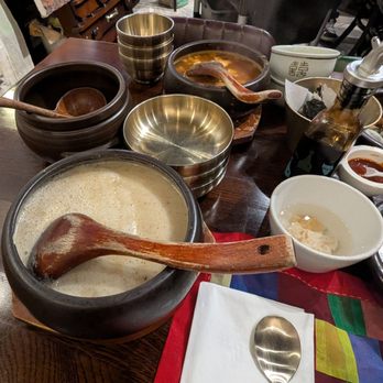 Borit Gogae - Chicken perilla soup - Korean Near Me - Los Angeles, California