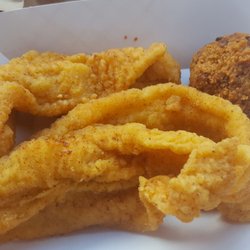 Speedy Junction - REALLY DELICIOUS Fried Catfish & tasty Boudin Ball