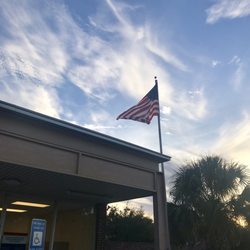 US Post Office - Old glory.