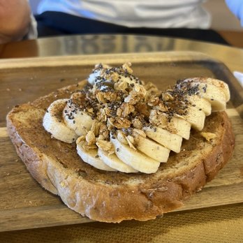 Juicepop & More - Banana toast - Juice Bars & Smoothies Near Me - The Woodlands, Texas Juicepop & More - Banana toast - Juice Bars & Smoothies Near Me - The Woodlands, Texas