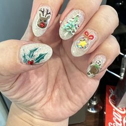 La Manucure organic spa - Christmas nails