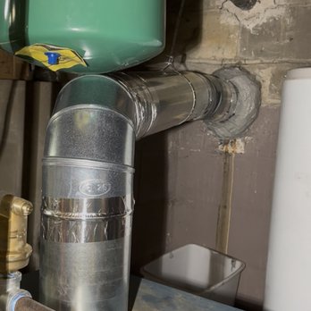 No Limit - Clean venting upgrade on this boiler setup -- tightened up and done the right way for safer operation and proper draft. - Heating & Air Conditioning/HVAC Near Me No Limit - Clean venting upgrade on this boiler setup -- tightened up and done the right way for safer operation and proper draft. - Heating & Air Conditioning/HVAC Near Me