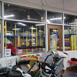 YMCA at Norton Commons - Older kid area 4-12 years, other two rooms had children in them so I couldn't take a picture for yall. Gotta keep kiddos safe.
