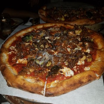Bar Siena - Brussel sprouts and sausage pizza - Italian Near Me - Chicago, Illinois