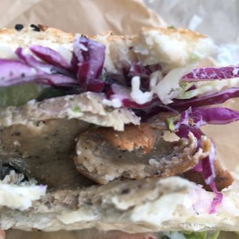 Doner Box - Lamb sandwich. The bread/meat/filling so so delicious! - Sandwiches Near Me - Seattle, Washington