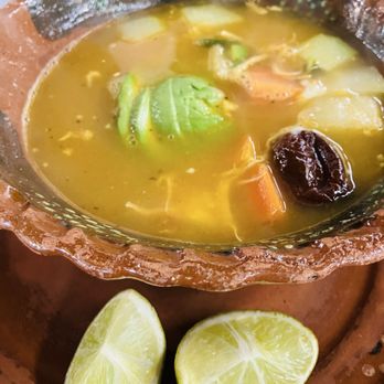 El Rey Del Taco Restaurant - Caldo Tlalpena (chicken and chipotle soup) - Tacos Near Me - Greenacres, Florida