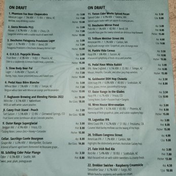 Freely Taproom & Kitchen - Imported drafts available from Denmark and France - sweet!! - Beer Bar Near Me - Tempe, Arizona