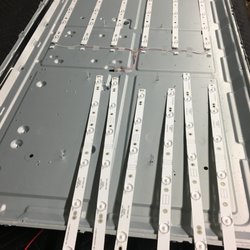 Palm Coast Computer & TV repair - Samsung 75'' backlight replacement