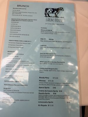 Menu photo 2 Farm House Belmont, CA
