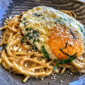 Backstreet Cafe - Spaghetti Carbonara - New American Near Me - Houston, Texas Backstreet Cafe - Spaghetti Carbonara - New American Near Me - Houston, Texas