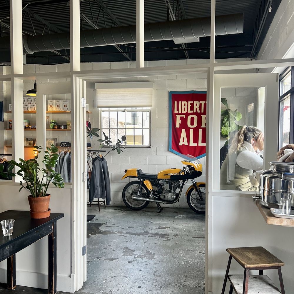 Chrome Yellow  - Seating area - Coffee & Tea Near Me - Atlanta, Georgia